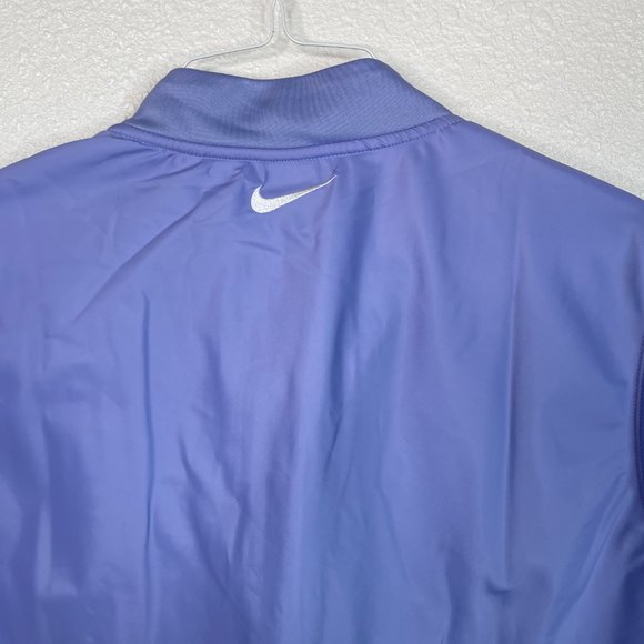 NWT MEN'S NIKE THERMA-FIT VICTORY 1/2 ZIP VEST DQ4573-569 LAVENDER SZ XXL Golf - Picture 4 of 5